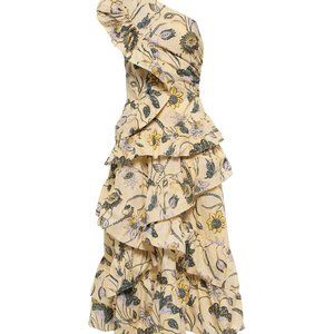 Ulla Johnson Ondine Dress yellow floral size small